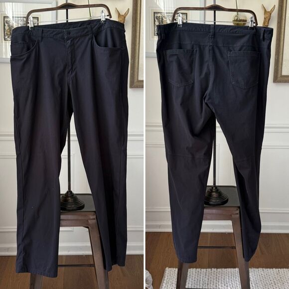 Lululemon ABC Pant Classic Melanite 40 X 33 - Picture 1 of 7